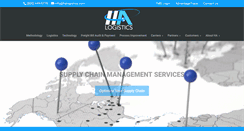 Desktop Screenshot of halogistics.com